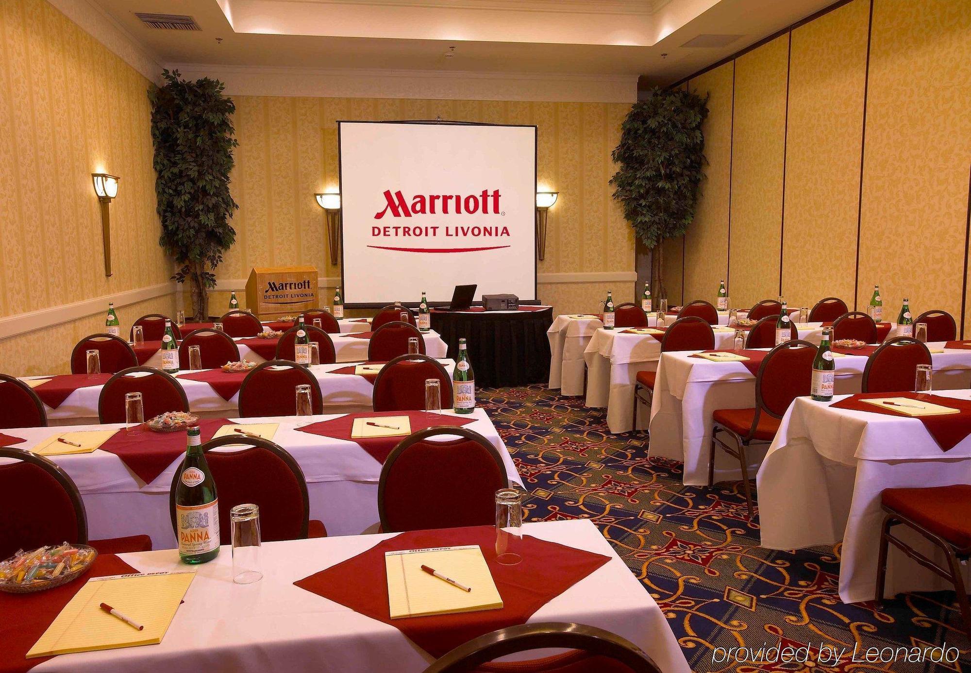 Detroit Marriott Livonia Otel Dış mekan fotoğraf